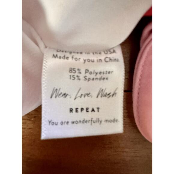 SweetHoney Milly Frilly Two Piece Swimsuit - Flower Girl Cream Pink Ruffle 2T - Picture 7 of 10